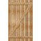 Ekena Millwork Spaced Board-n-Batten Shutters w/Z-Bar, Rough Sawn Western Red Cedar, 34 3/4W x 58H, PR RBS06Z35X058RWR - alternate 3